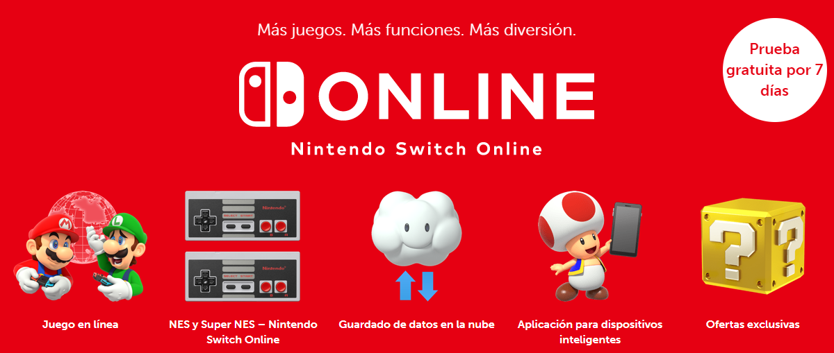 Conoce qué es Nintendo Switch Online y sus características
