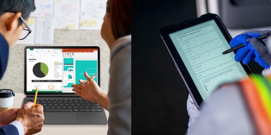 Tabletas para oficina